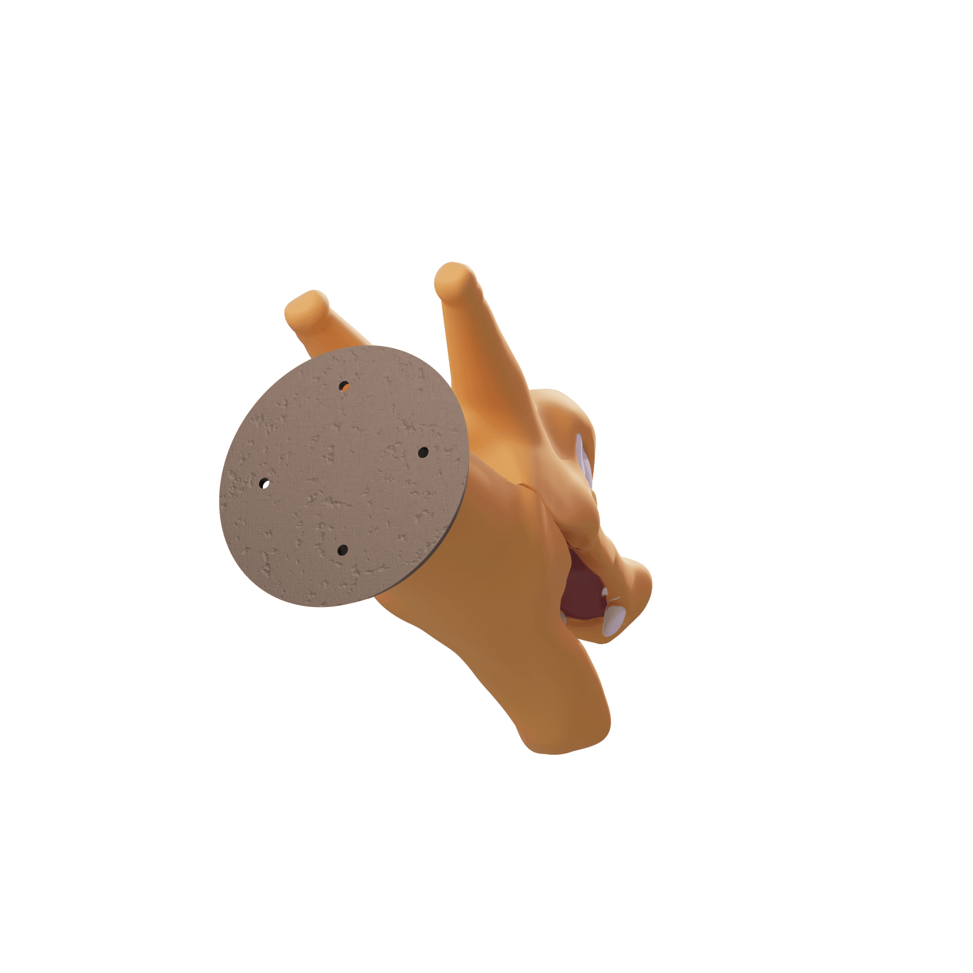 Charizard Coat Rack 3d model