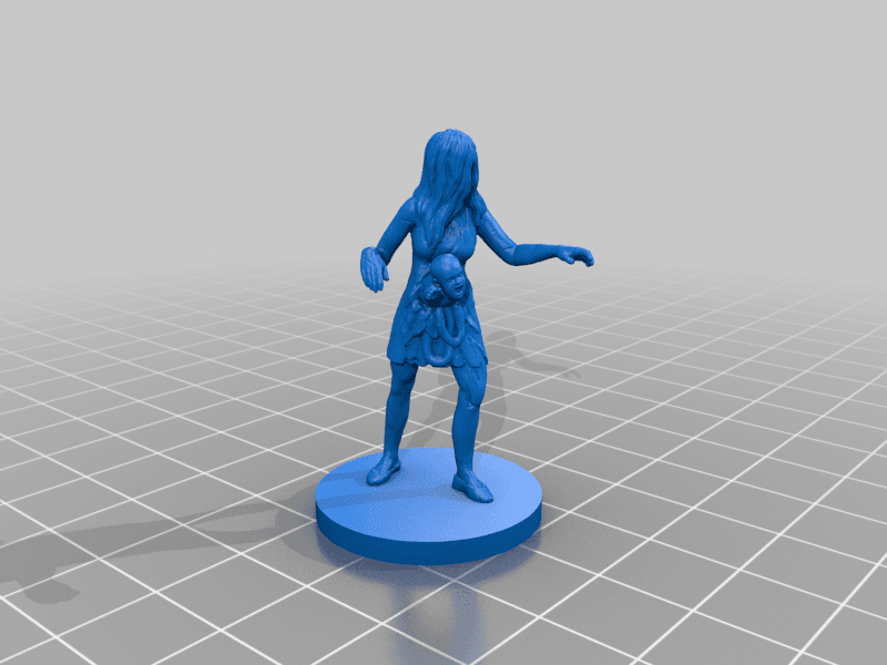 Zombie Mother 3d model