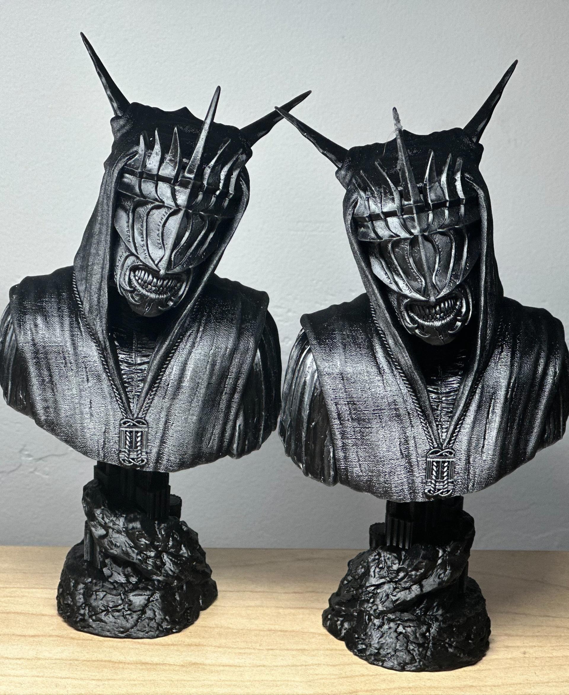 Mouth of Sauron bust (Pre-Supported) - Printer: Anycubic Photon Mono X 6Ks
Resin: ABS-Like Resin Pro 2 (black) - 3d model