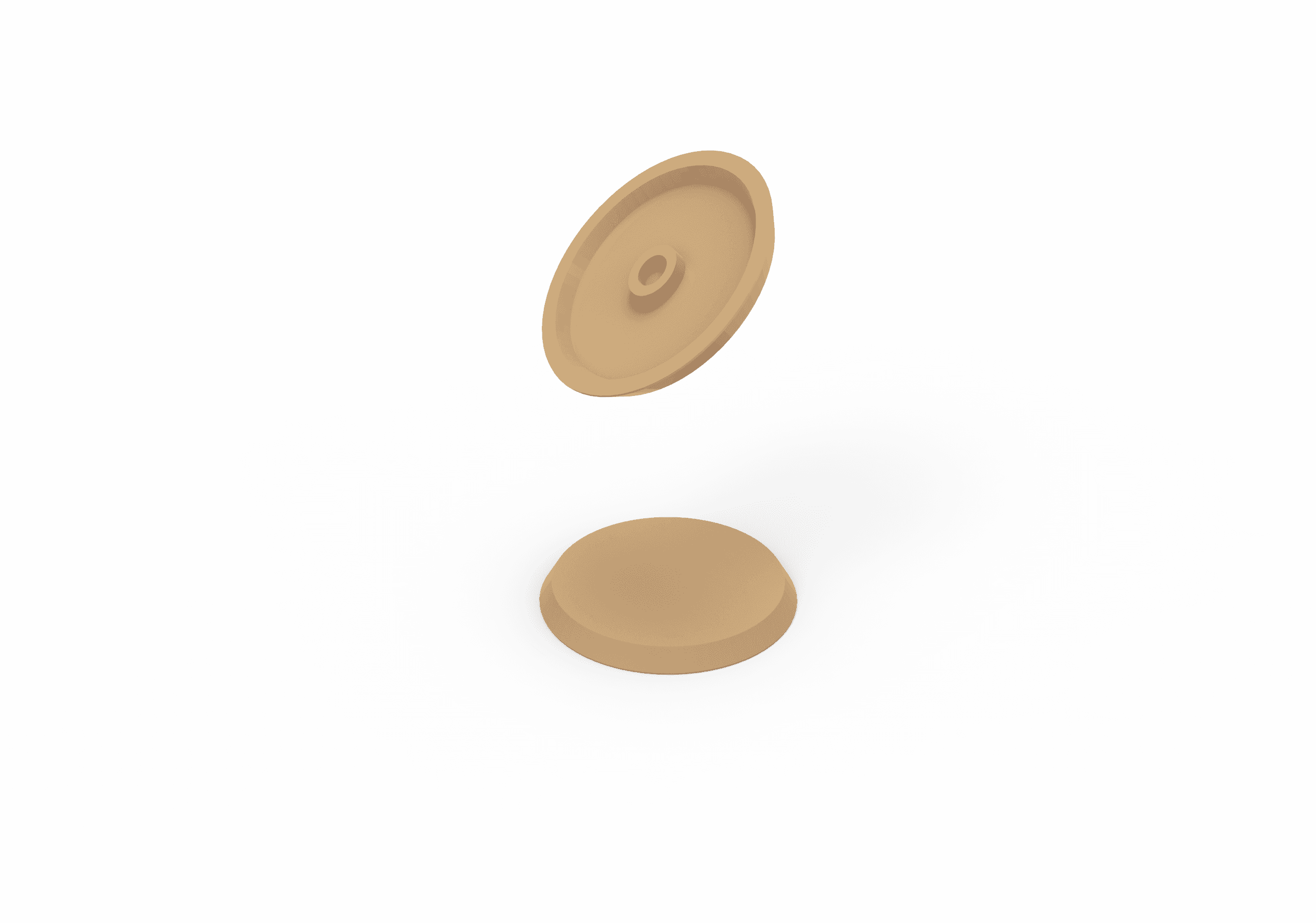 Magnet Miniature Base 3d model