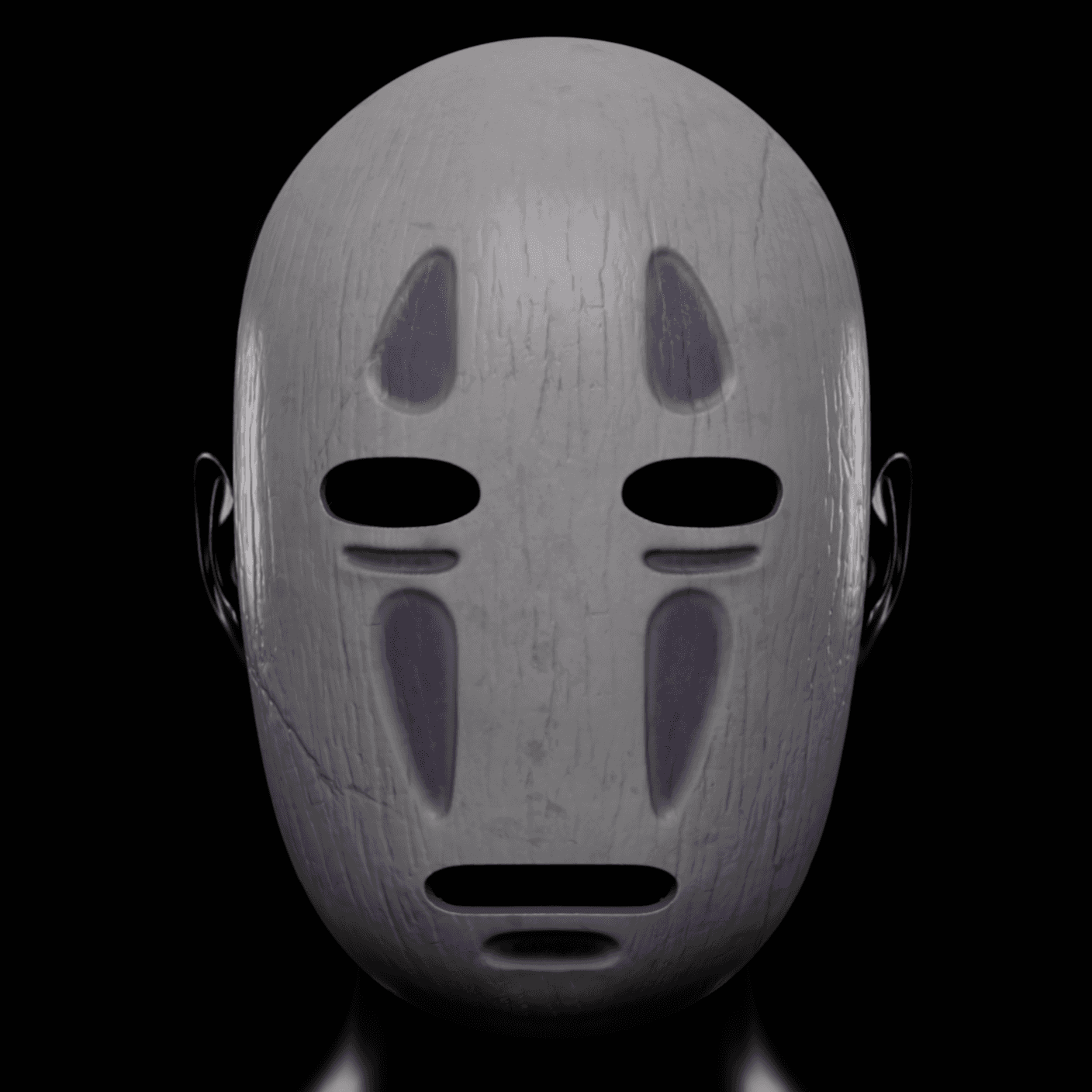 Kaonashi mask 3d model