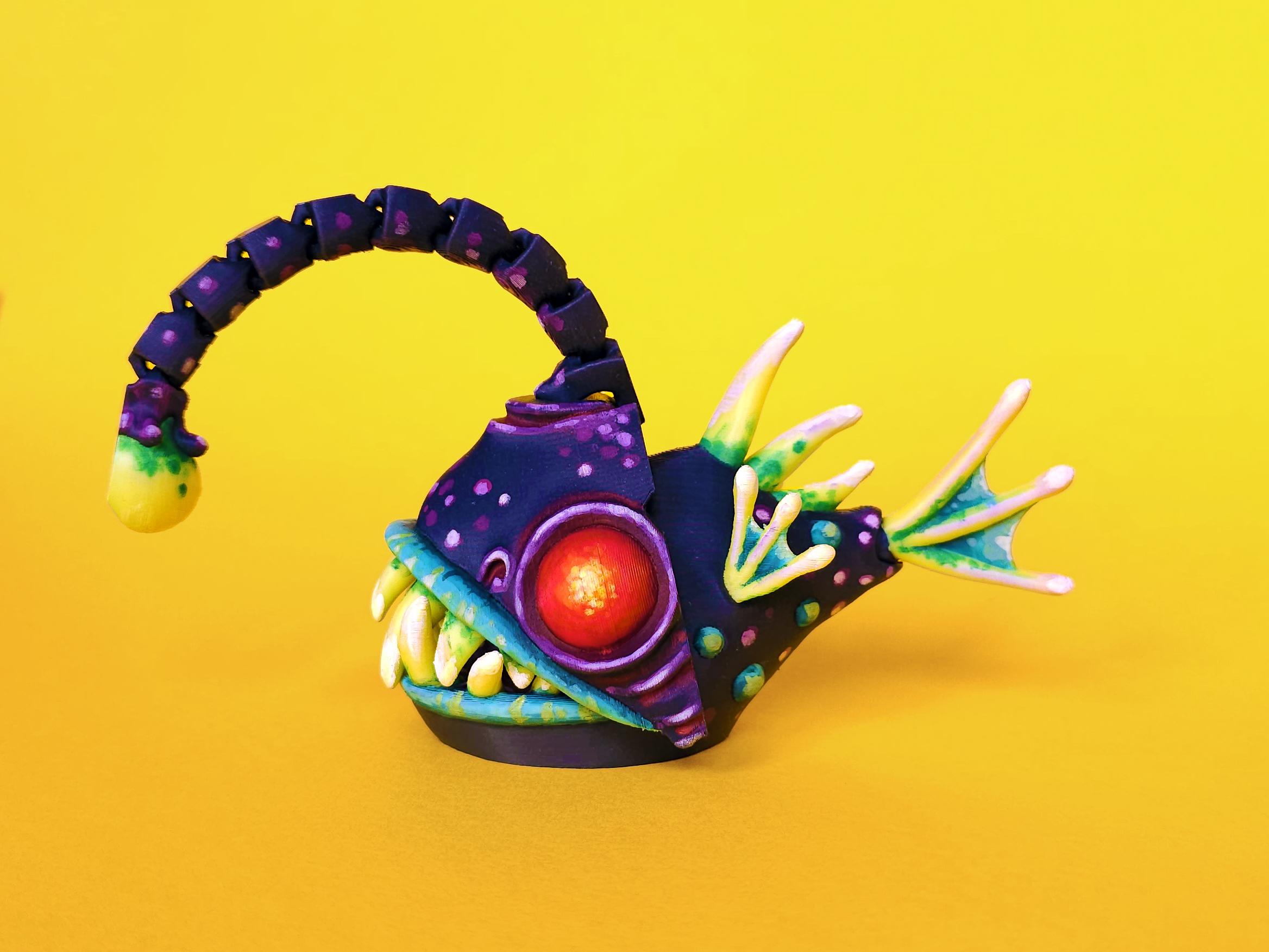 Twisty Angler Fish 3d model