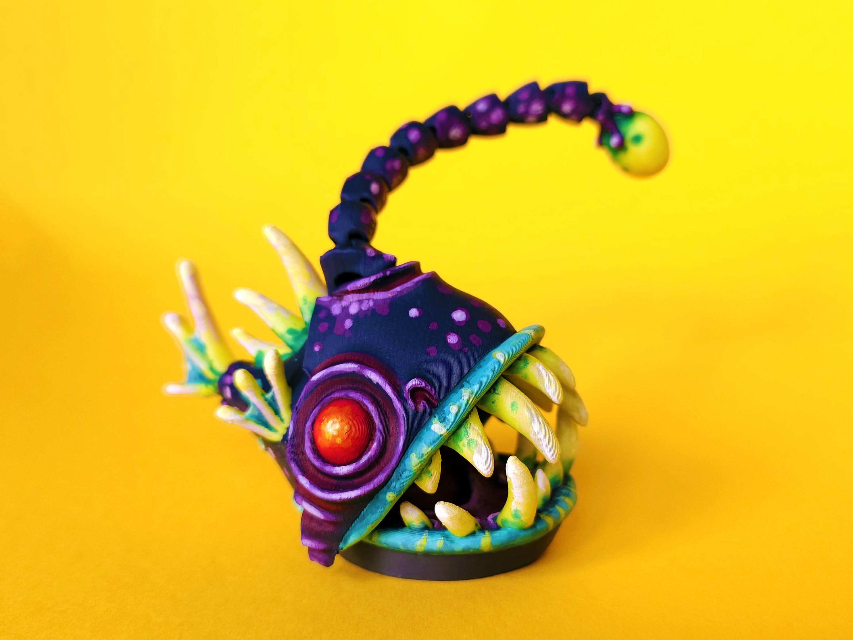 Twisty Angler Fish 3d model