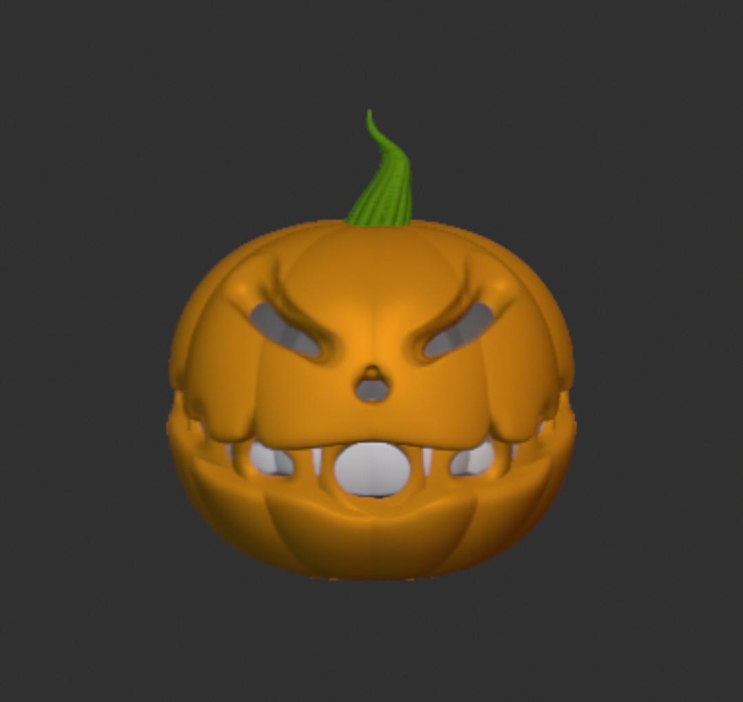 Halloween pumpkin.stl 3d model