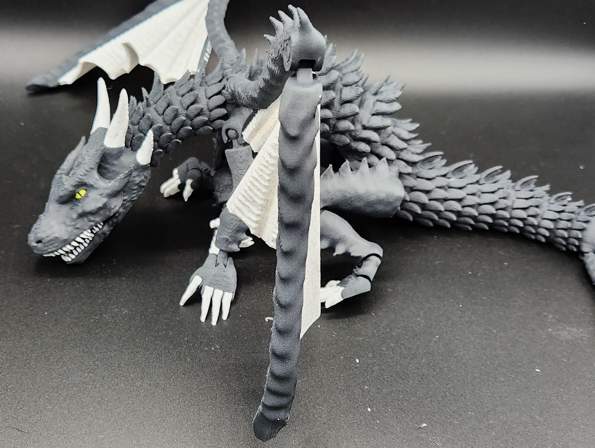 FINAL FLEXI DRAGON 3d model