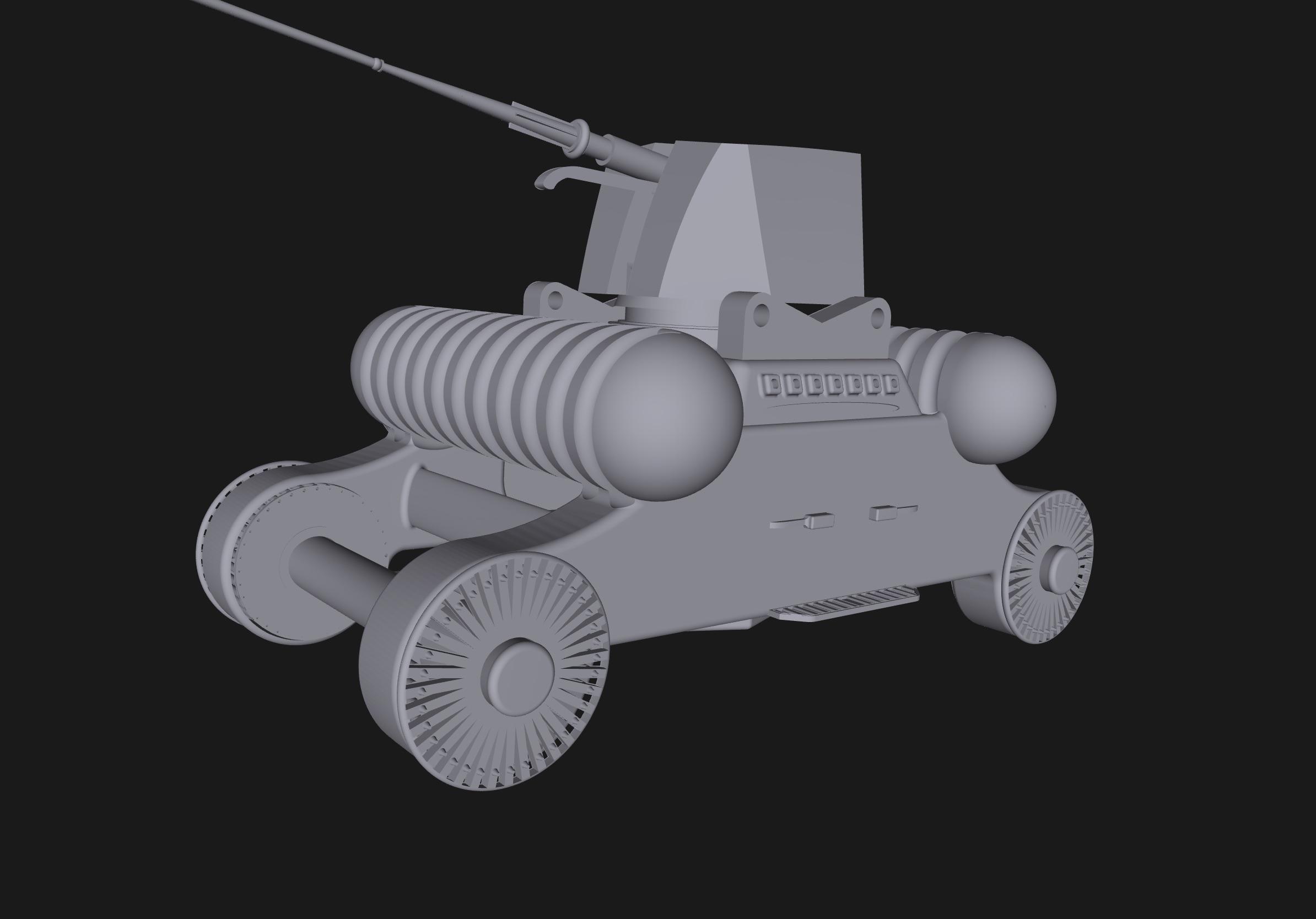 Car war stl.stl 3d model