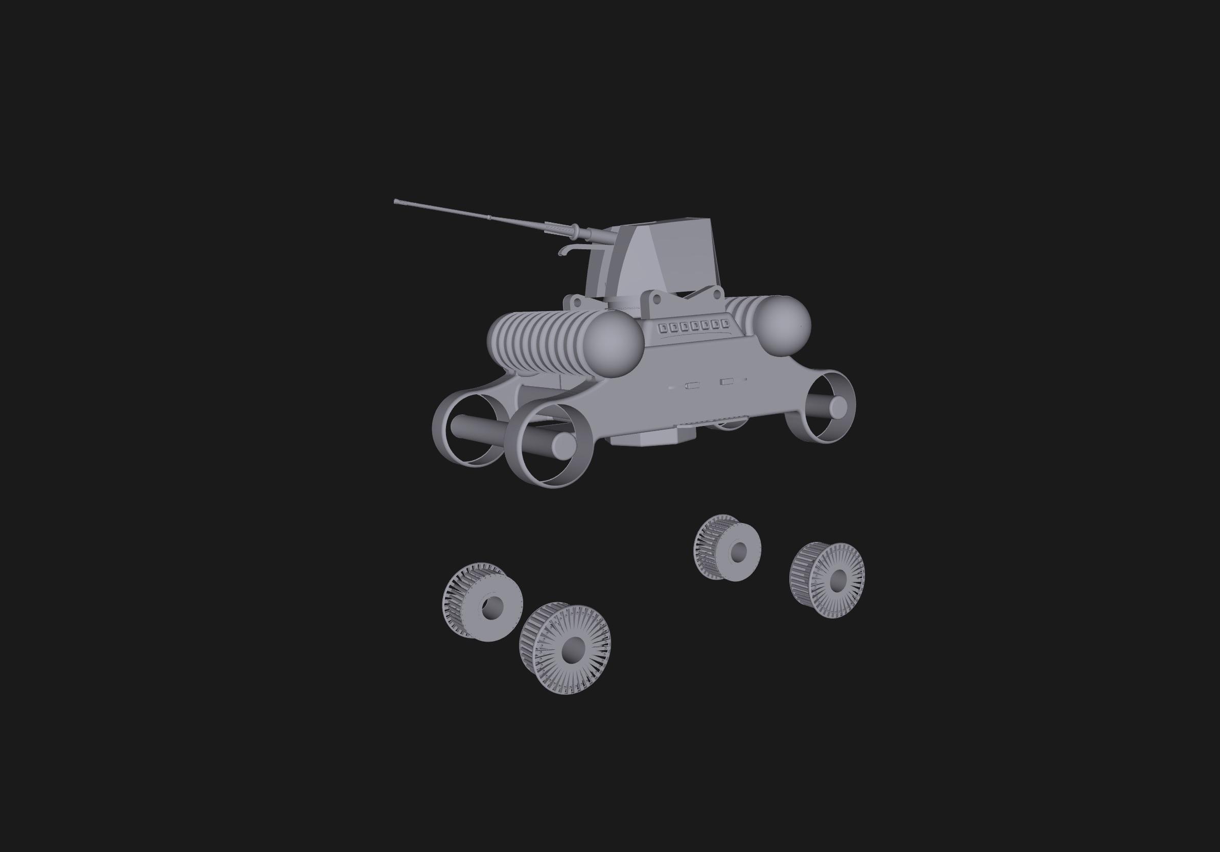 Car war stl.stl 3d model