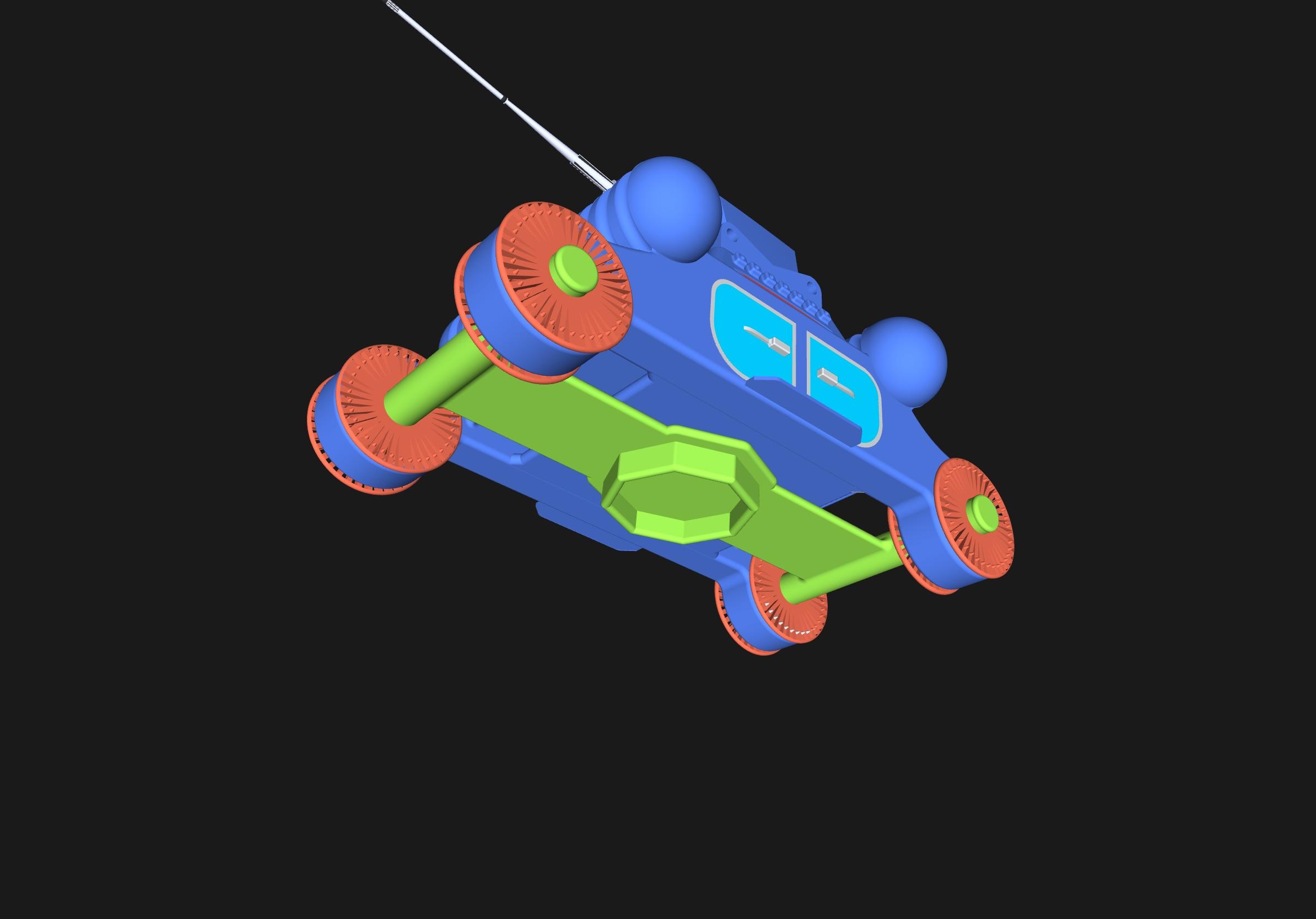 Car war stl.stl 3d model