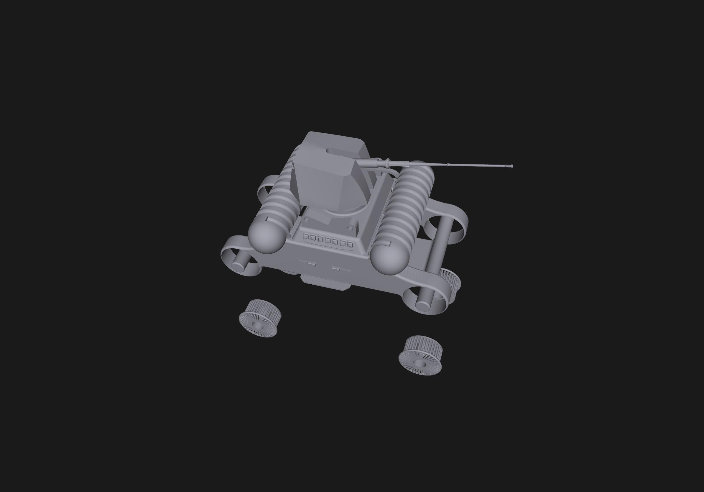 Car war stl.stl 3d model