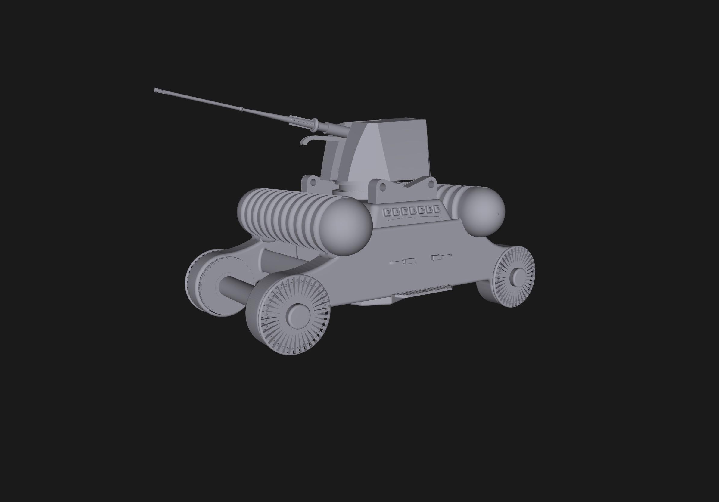 Car war stl.stl 3d model