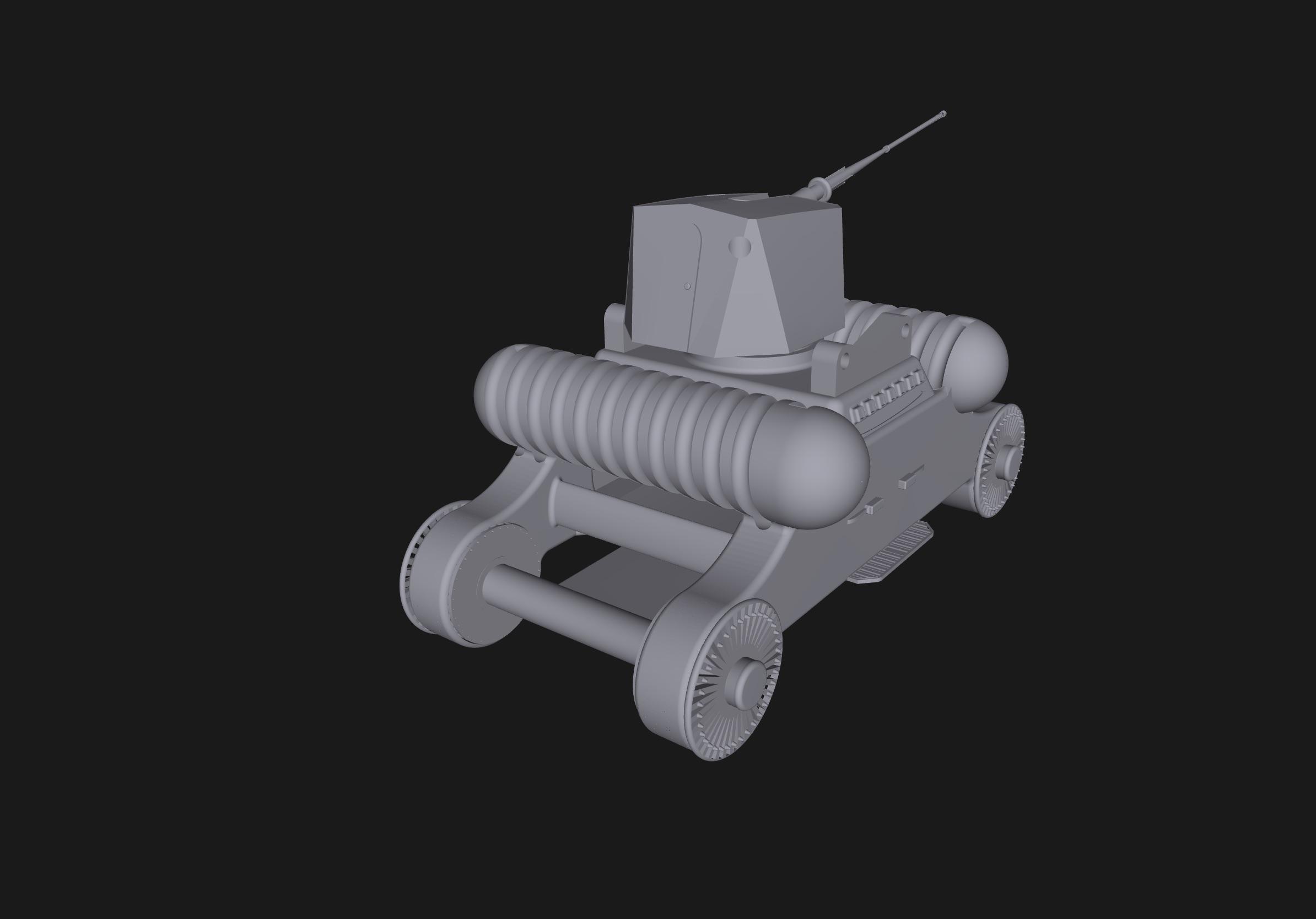 Car war stl.stl 3d model