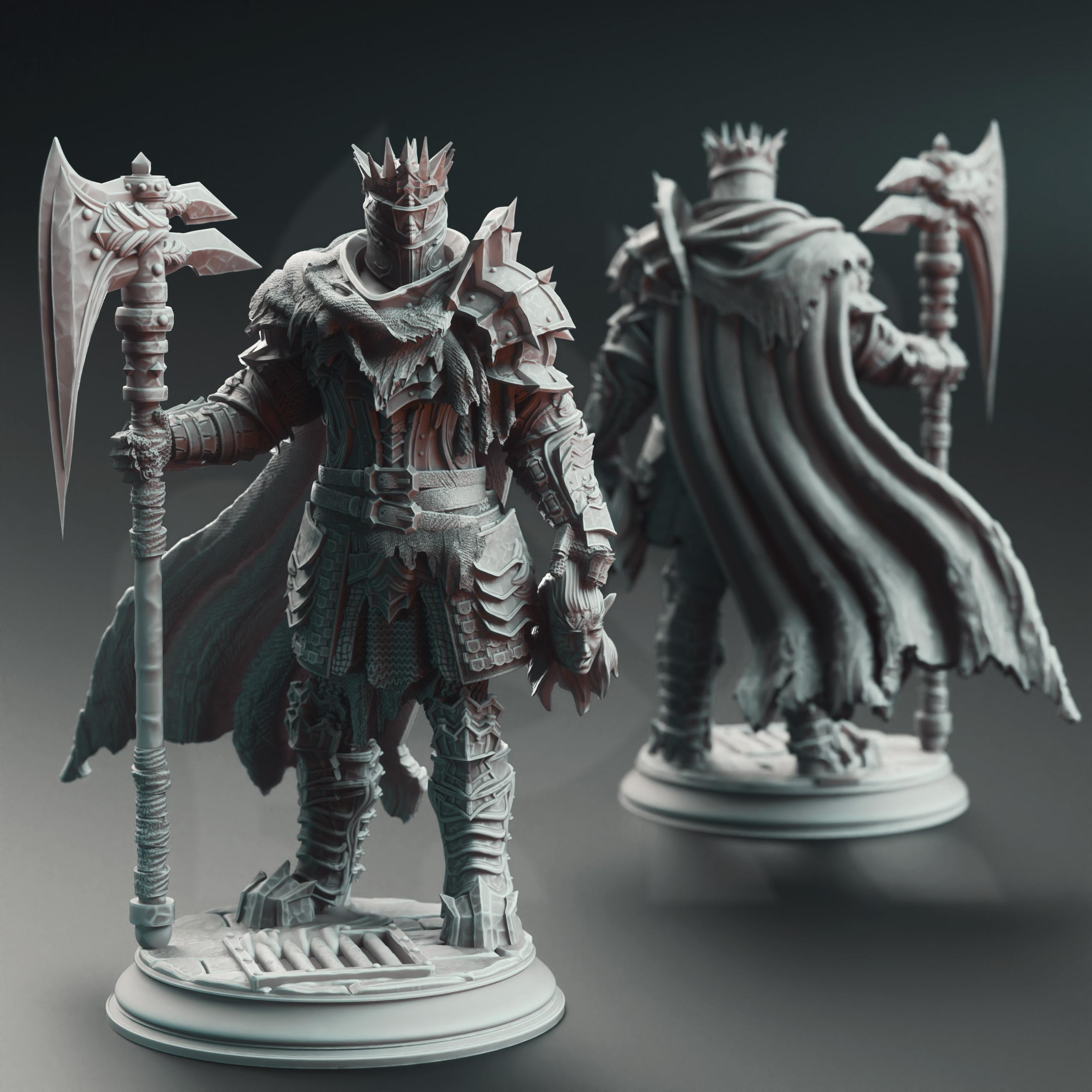 Executioner Knight - Gerhardt the Unwavering 3d model