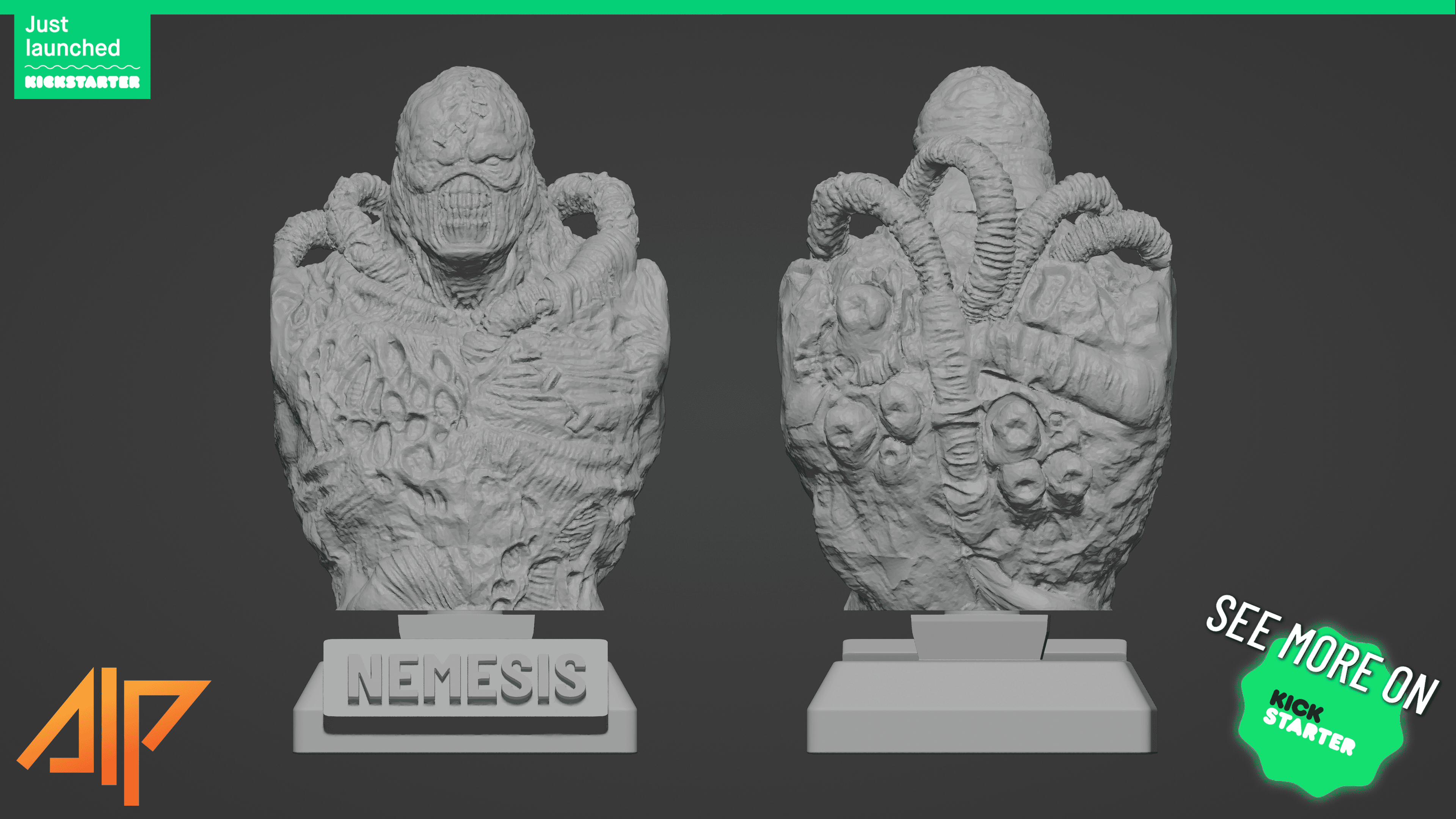 NEMESIS ULTRA-DETAILED SUPPORT-FREE BUST 3D MODEL 3d model