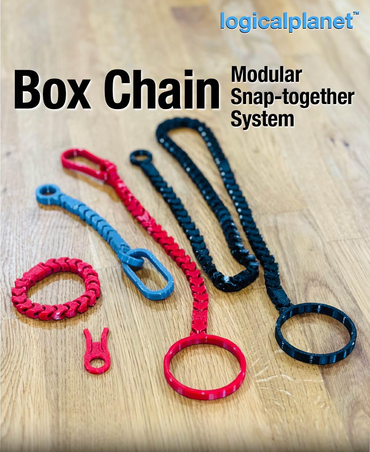 MCS Modular (Box) Chain System 3d model