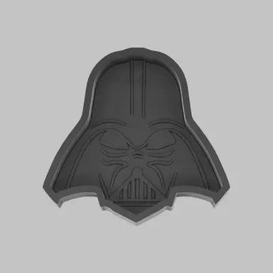 Darth Vader Coin Dump Tray 3d model