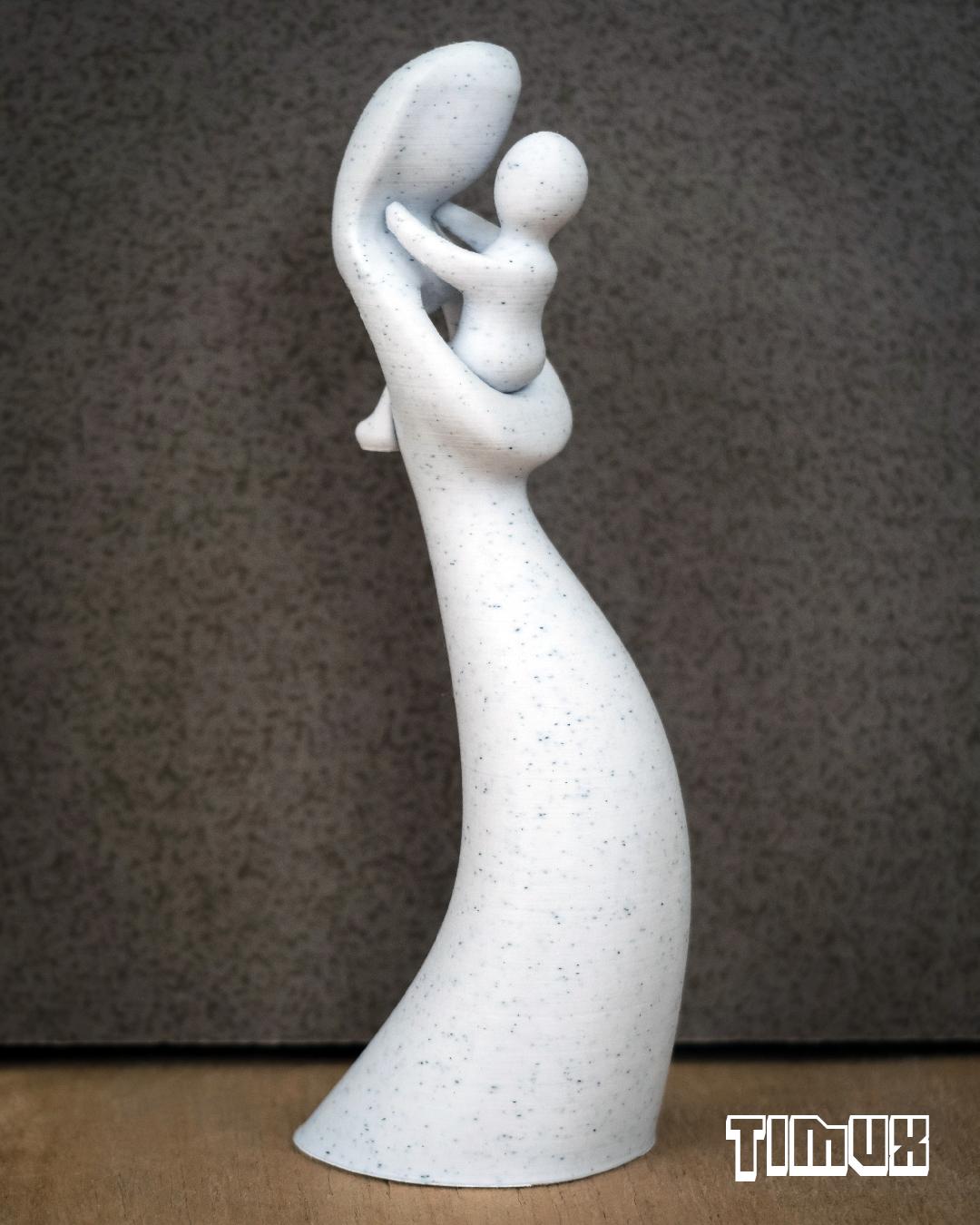 MOTHER AND SON SCULPTURE #2 3d model