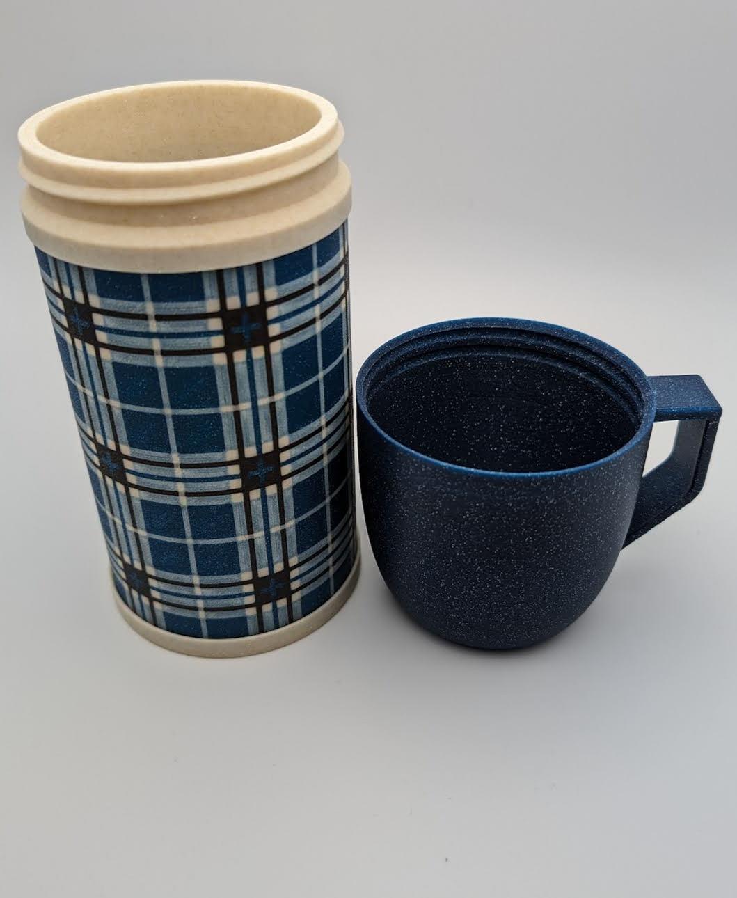 Plaid Thermos 3d model