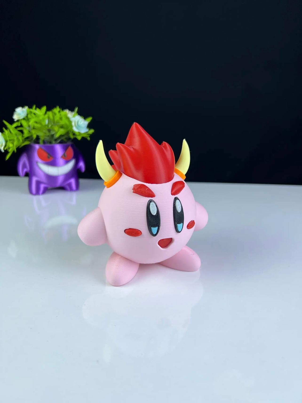 bowser kirby 3mf 3d model