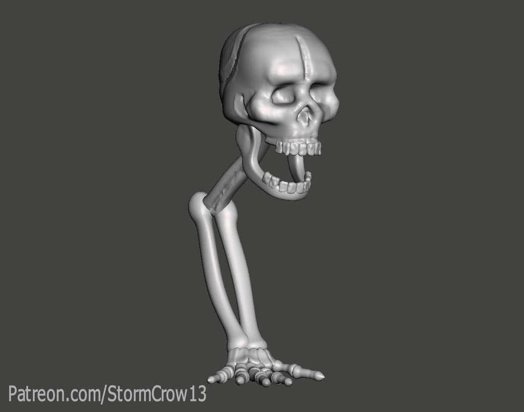 Boney McFingies 3d model