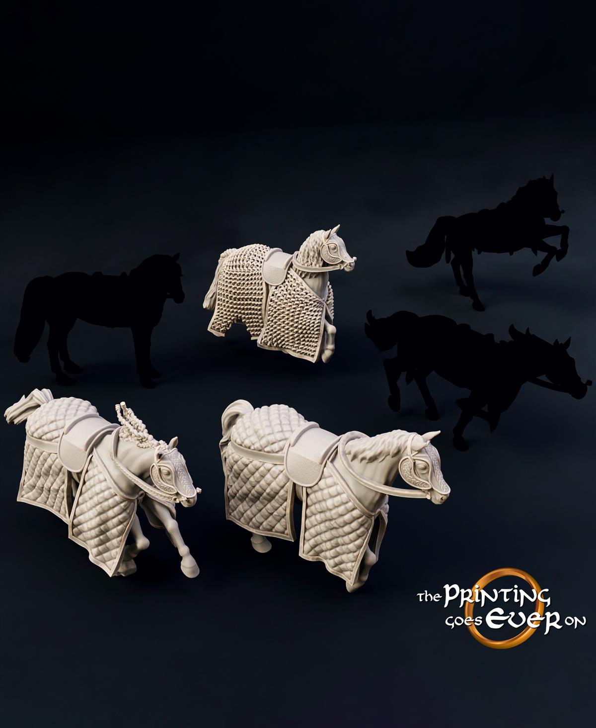 Modular Ridermercia Shieldsmen 3d model