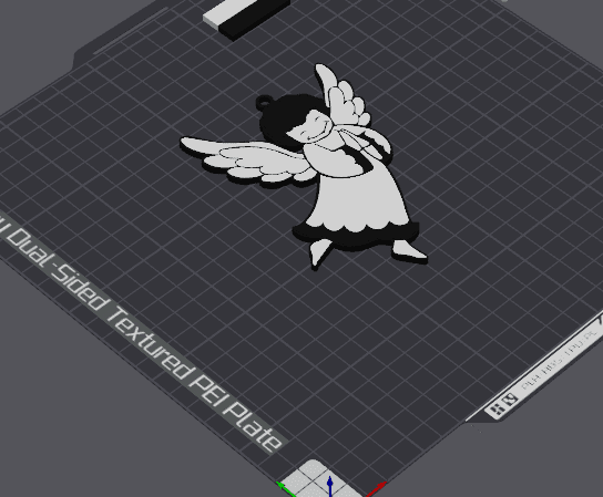 Christmas Pack: Angel I 3d model