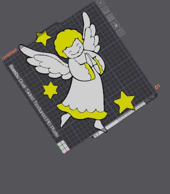 Christmas Pack: Angel I 3d model