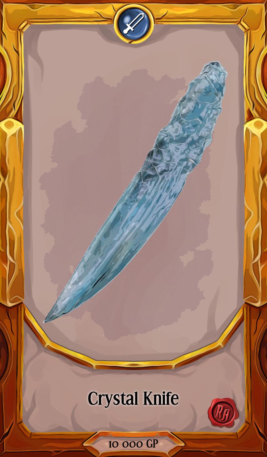 Crystal Knife 3d model