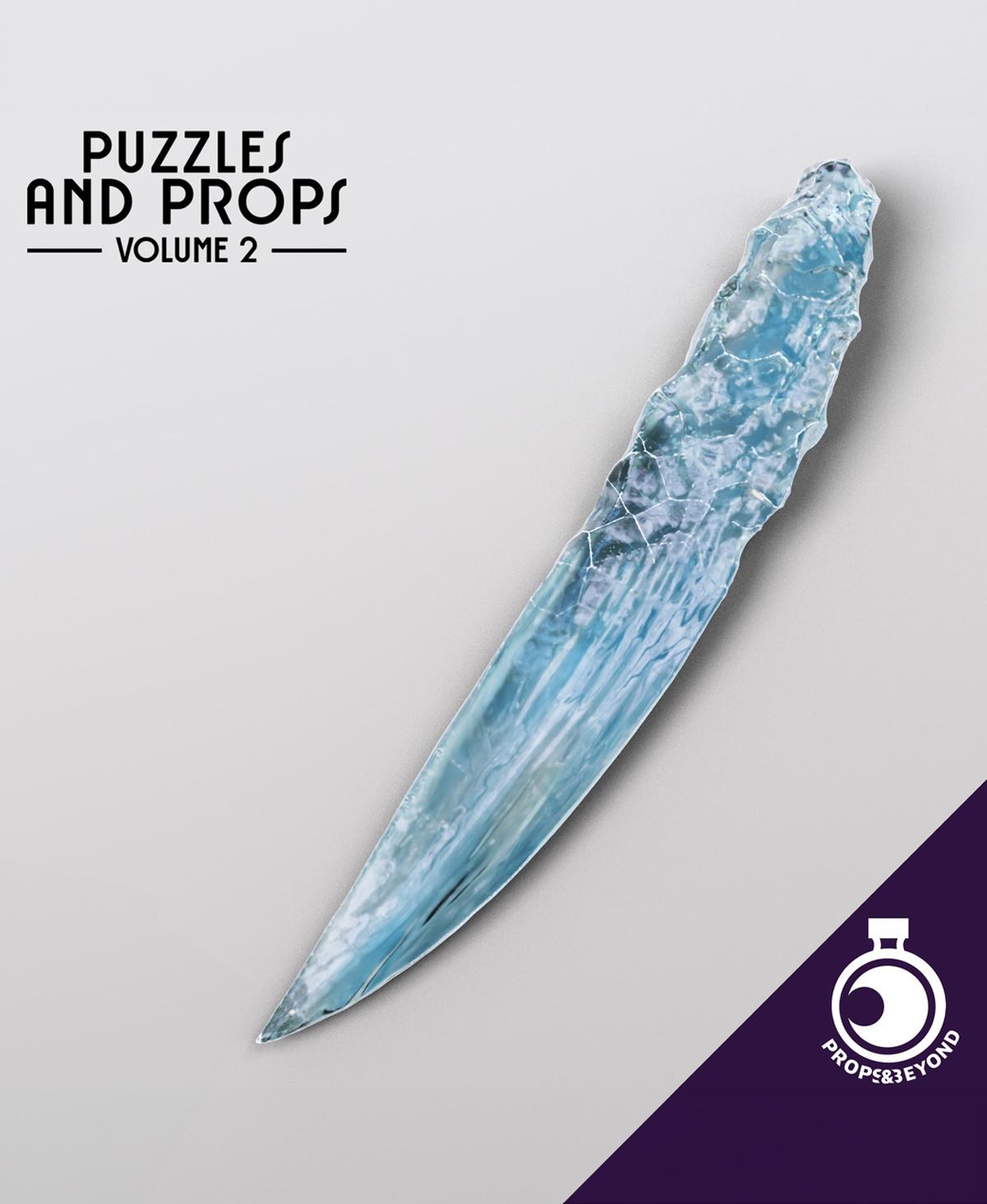 Crystal Knife 3d model