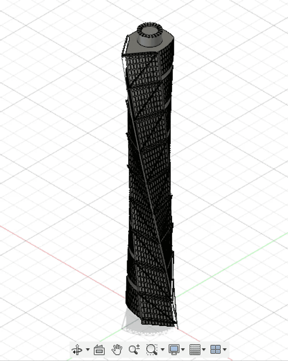 Turning Torso of Malmö 3d model