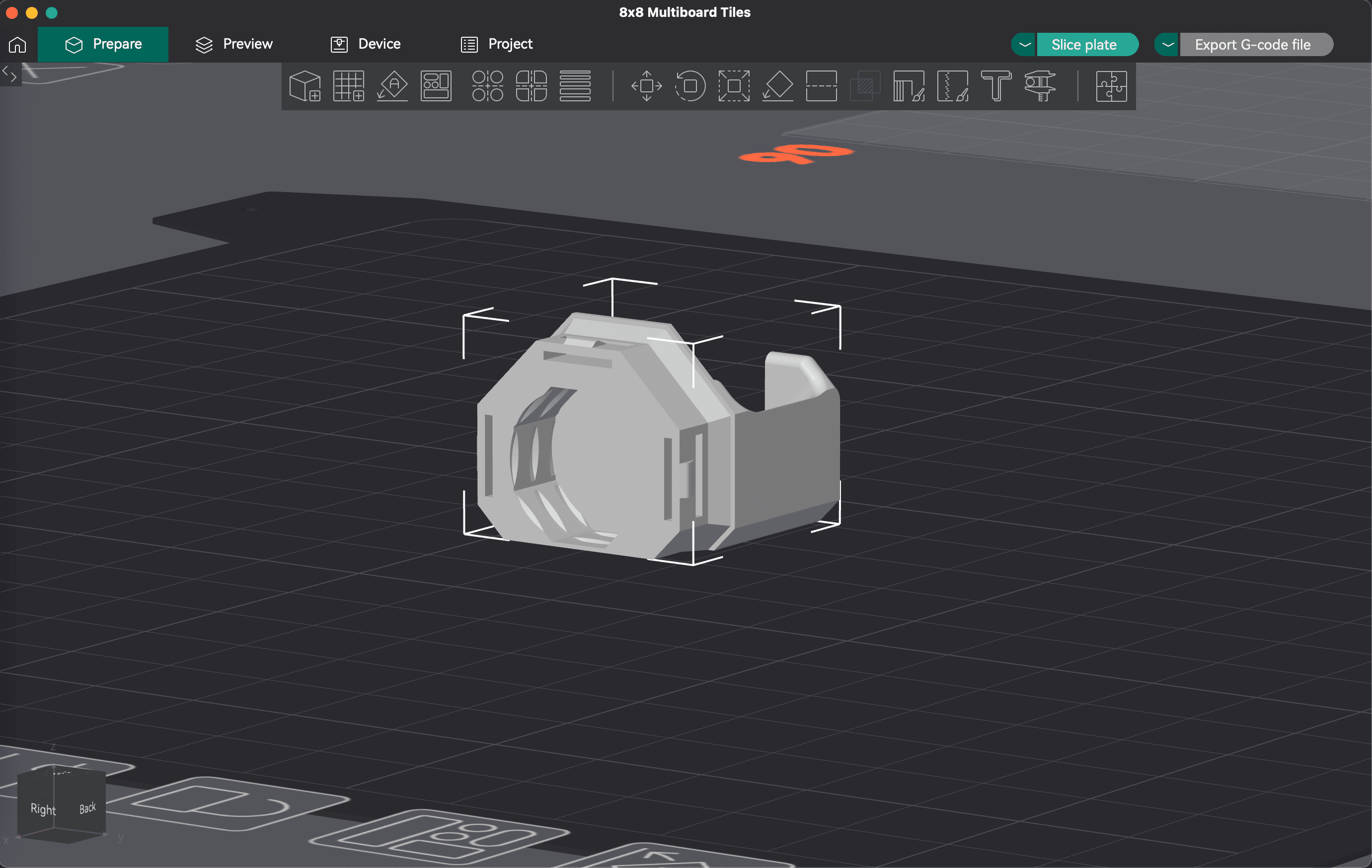 Universal Pliers and tool Holder and cable management Multiboard remix 3d model