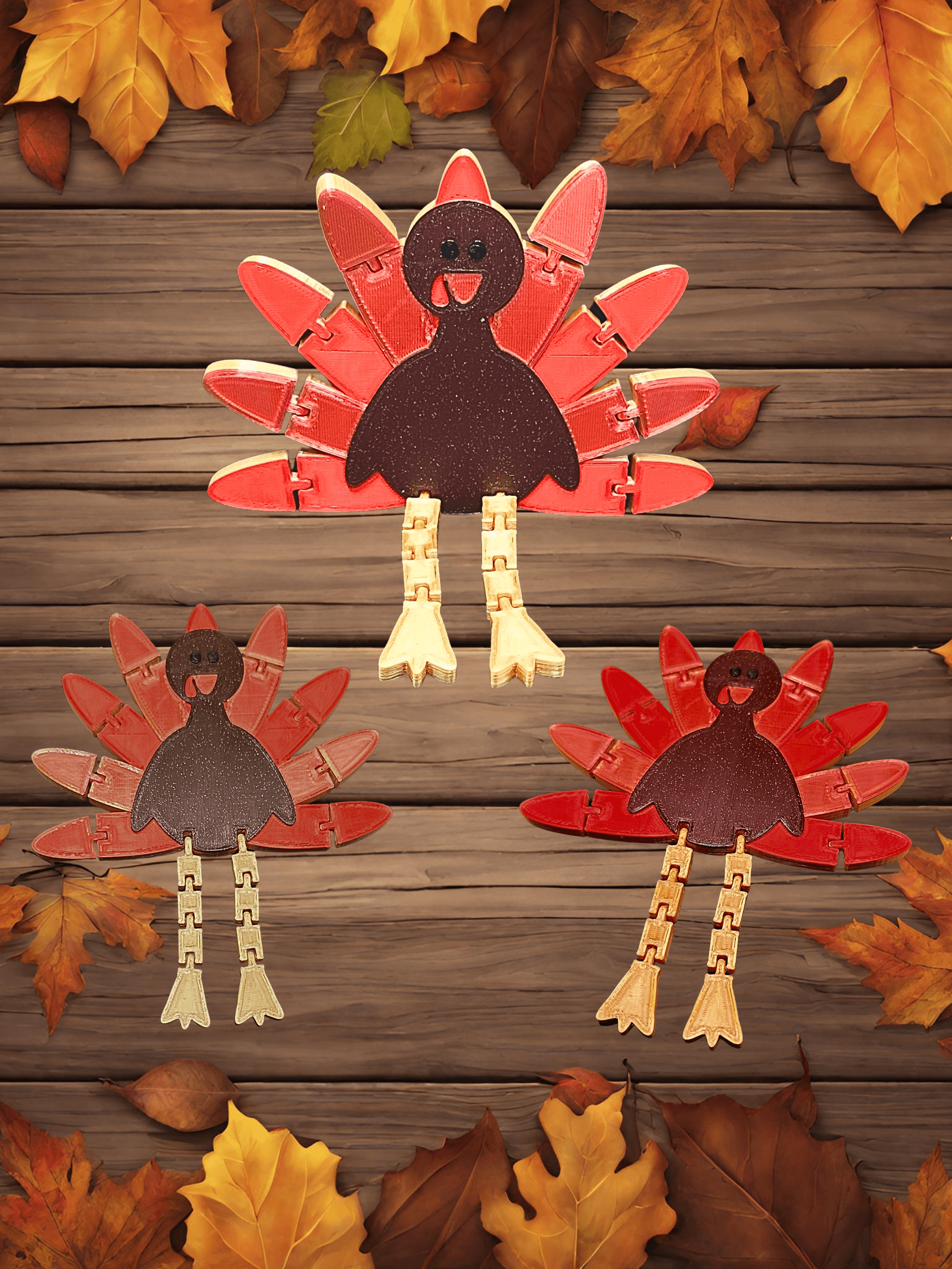 Flexi Turkey 3d model