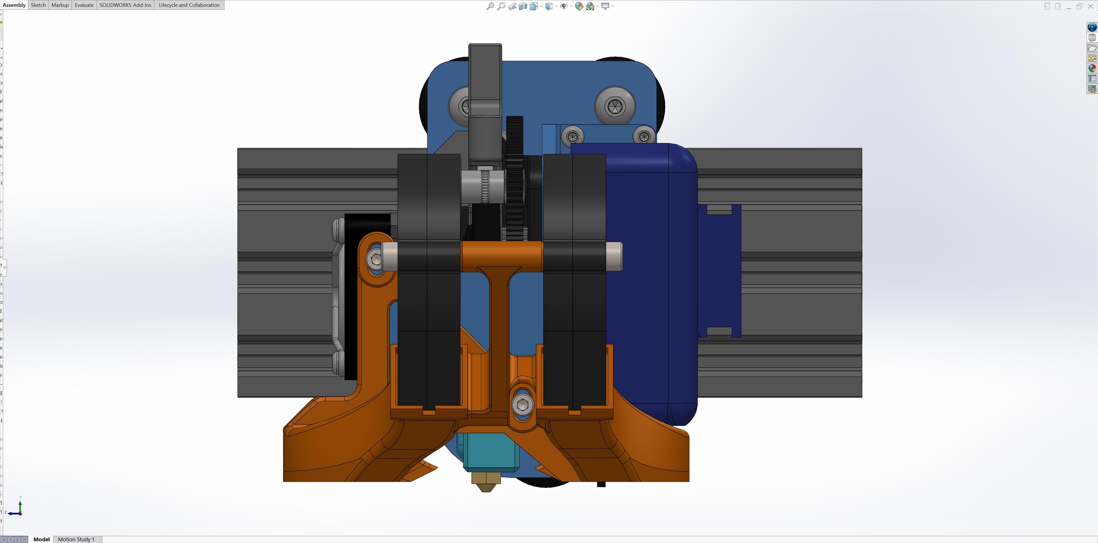 SWX2-GPRO Dual 5015 Cooling Duct.stl 3d model