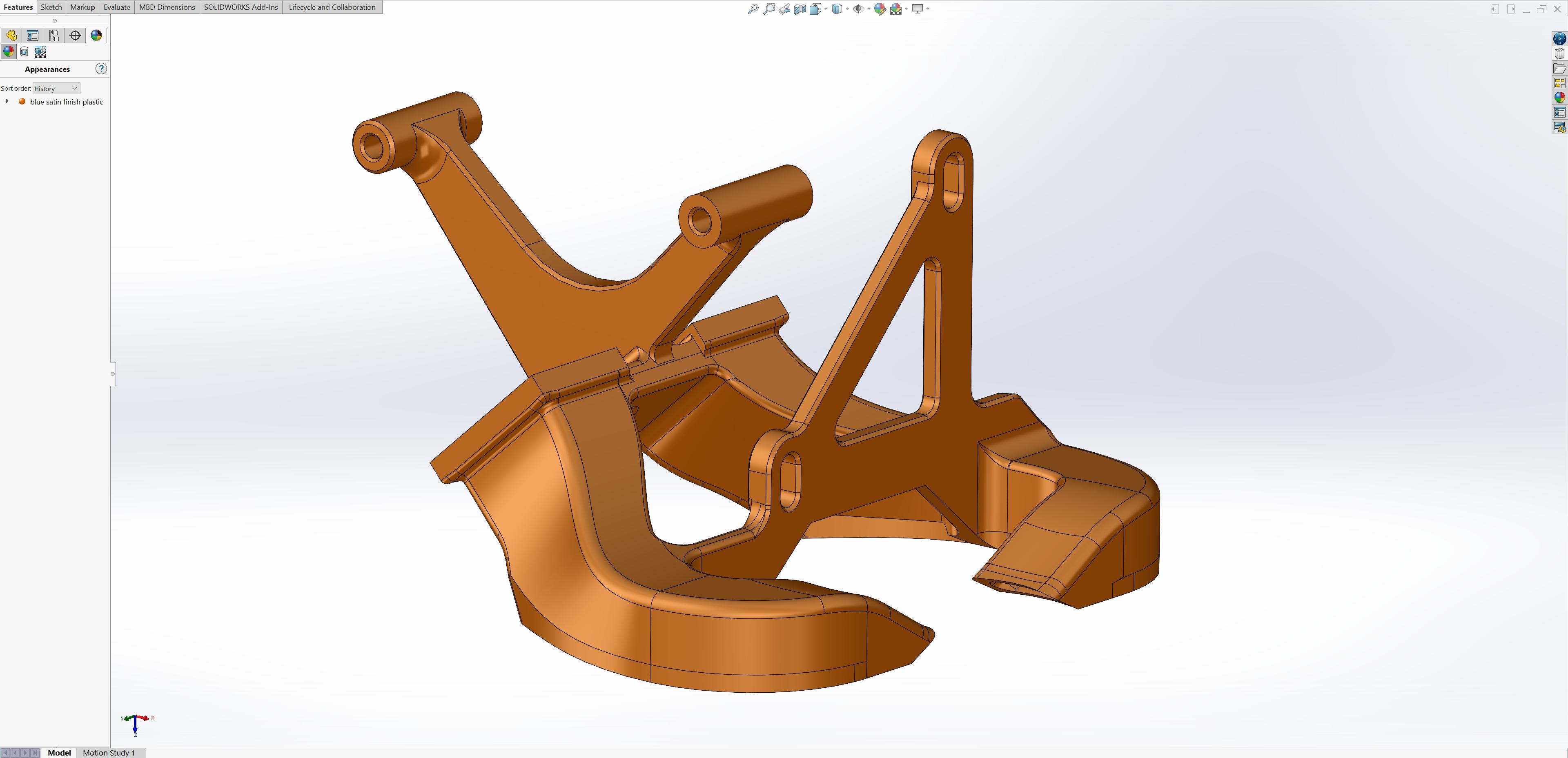 SWX2-GPRO Dual 5015 Cooling Duct.stl 3d model