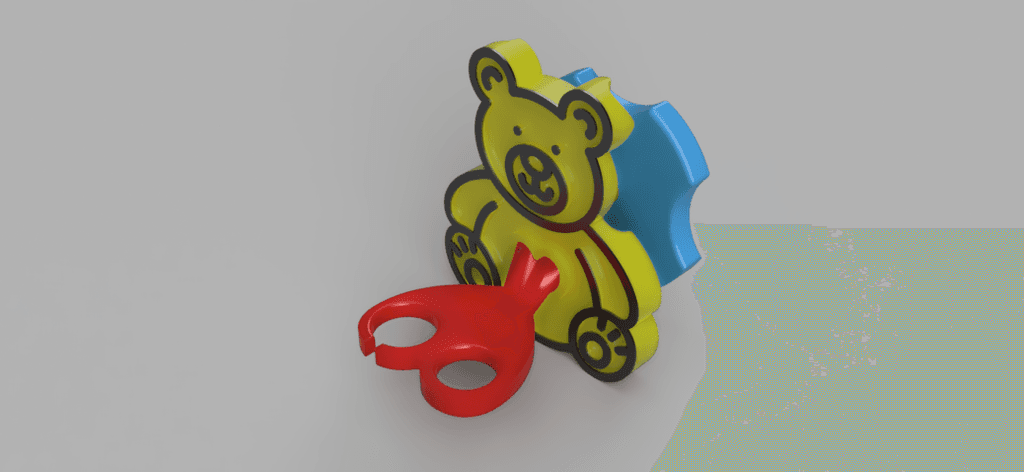 Paediatric Nasogastric Feeding Station - Bed Bear 3d model