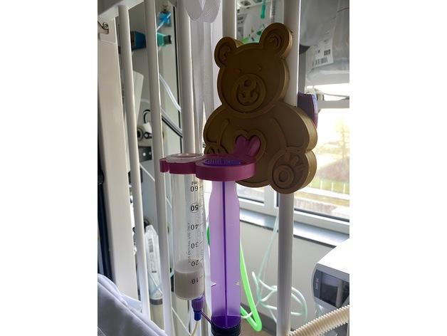 Paediatric Nasogastric Feeding Station - Bed Bear 3d model