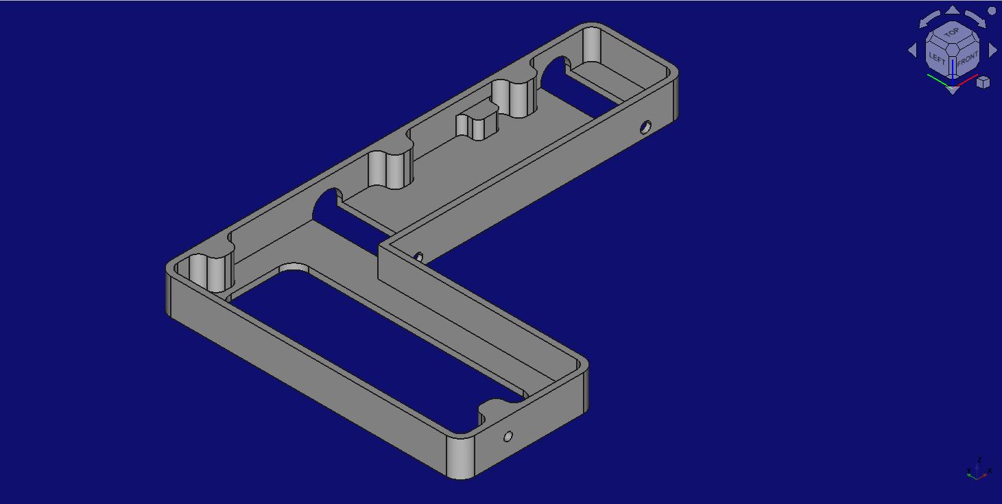 2.5" to 3.5" (SFF to LFF) HDD / SSD adapter (SATA and SAS, converter, mounting kit) 3d model