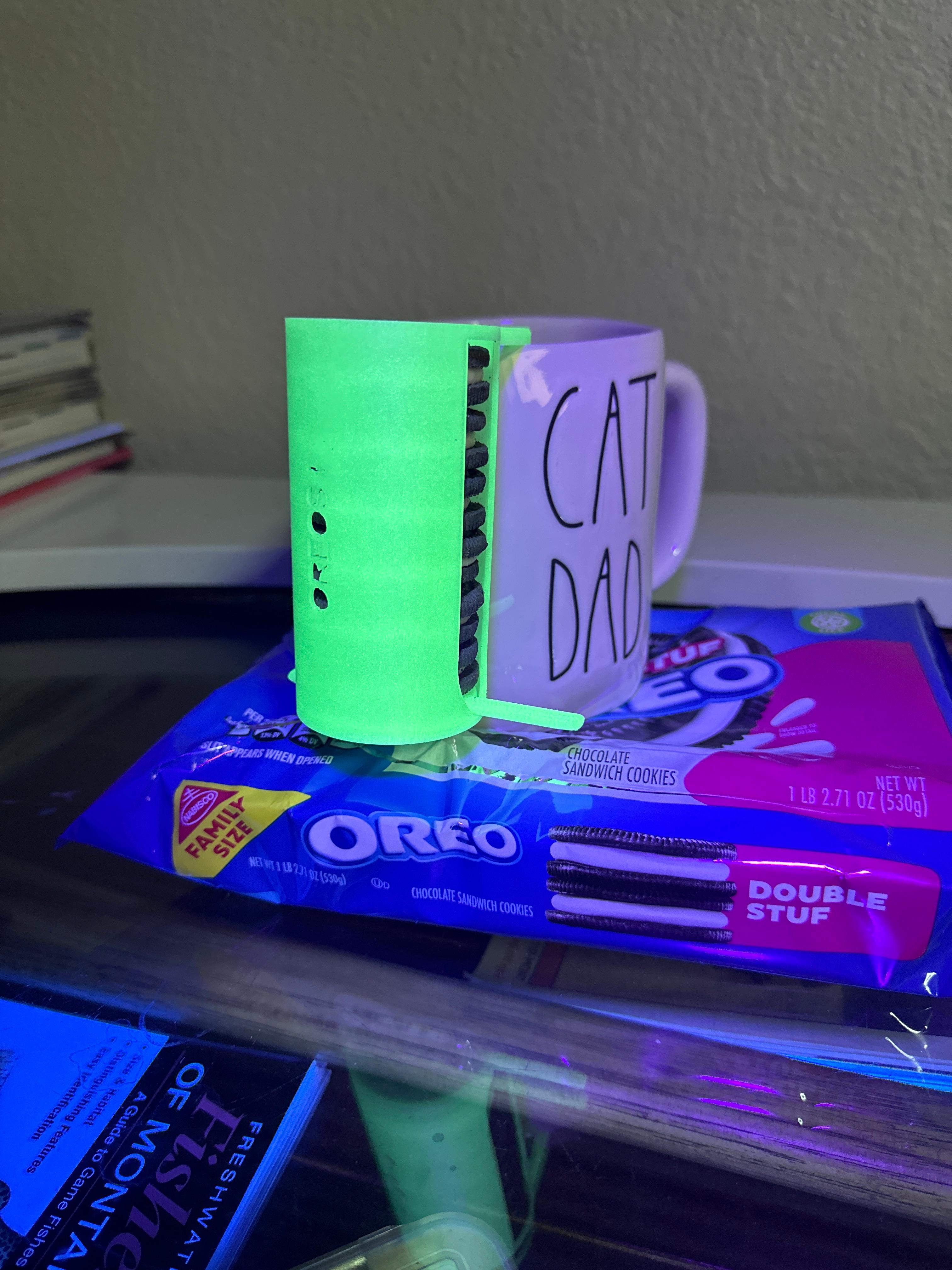 Oreo holder cup mount V1 3d model