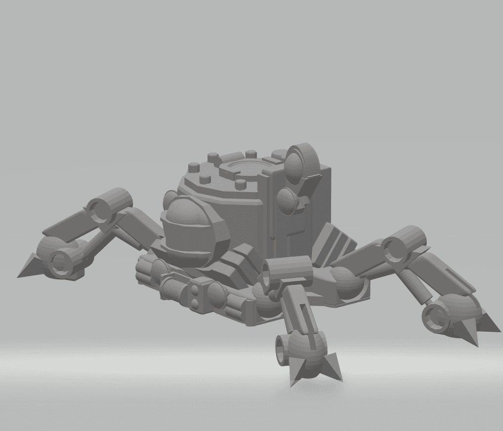 FHW: TiK'tAAL Walker updated concept v1 3d model