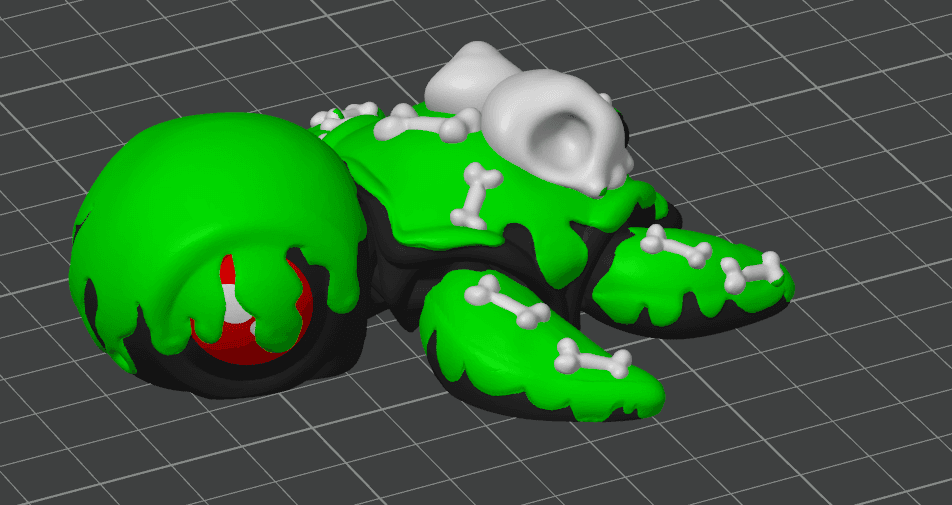 Poison Turtle 3d model