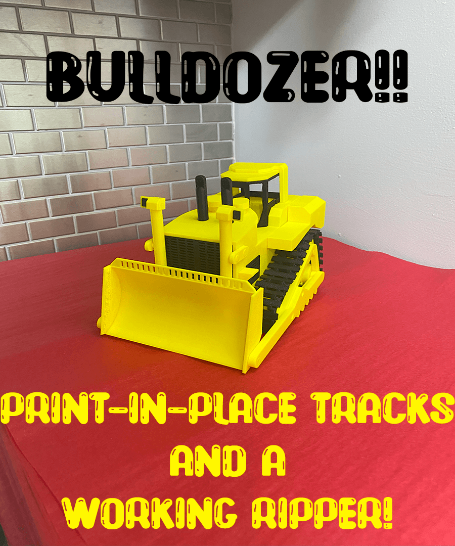 BULLDOZER **NO AMS NEEDED** 3d model