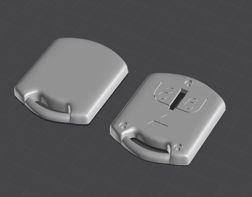 Remix of Mitsubishi Key Fob 3d model