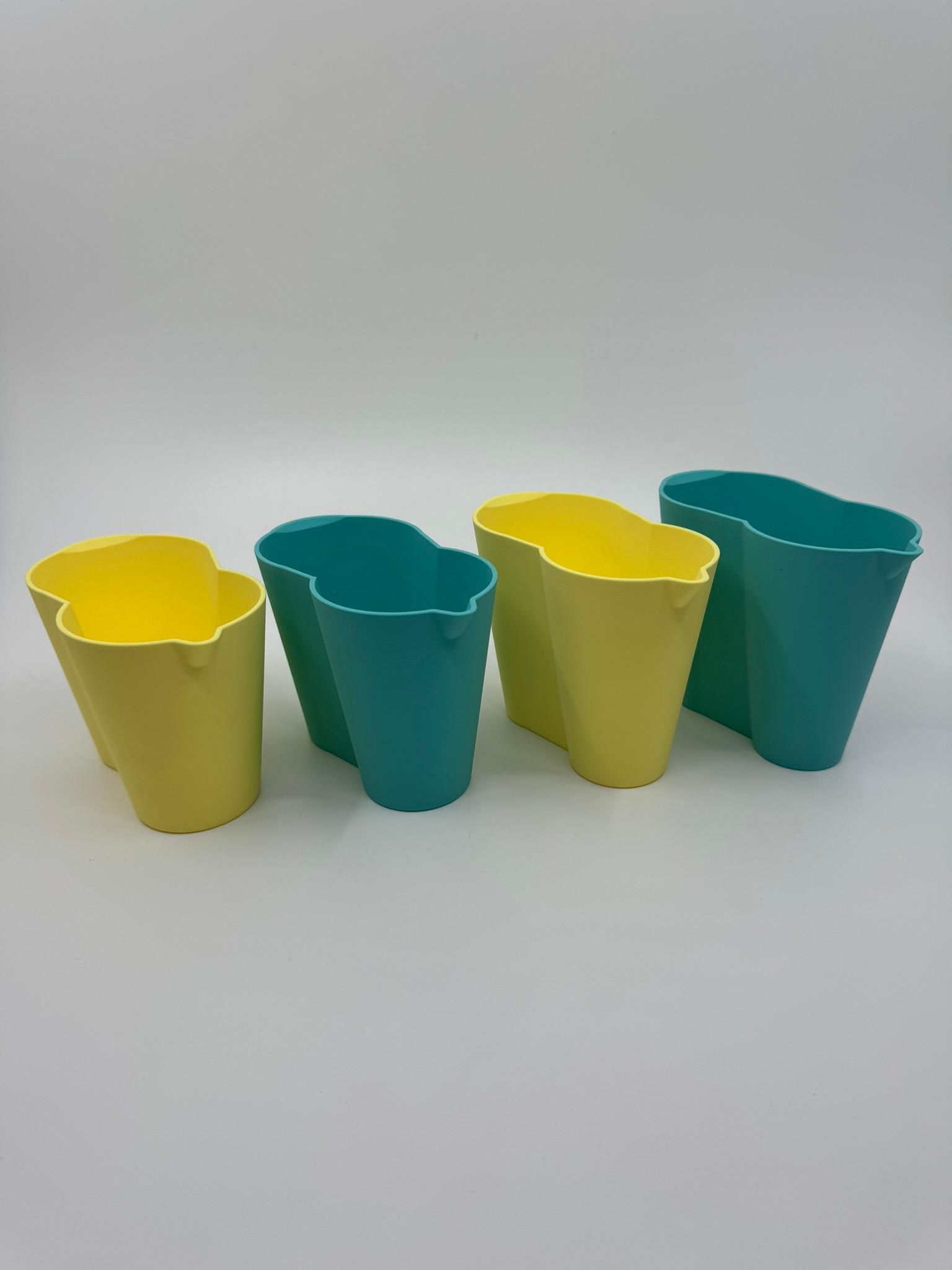 Stacking Water Play Cups 3d model