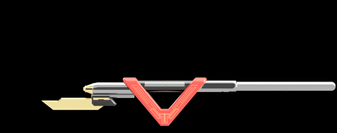 V-Lancers Transforming Weapon 3d model