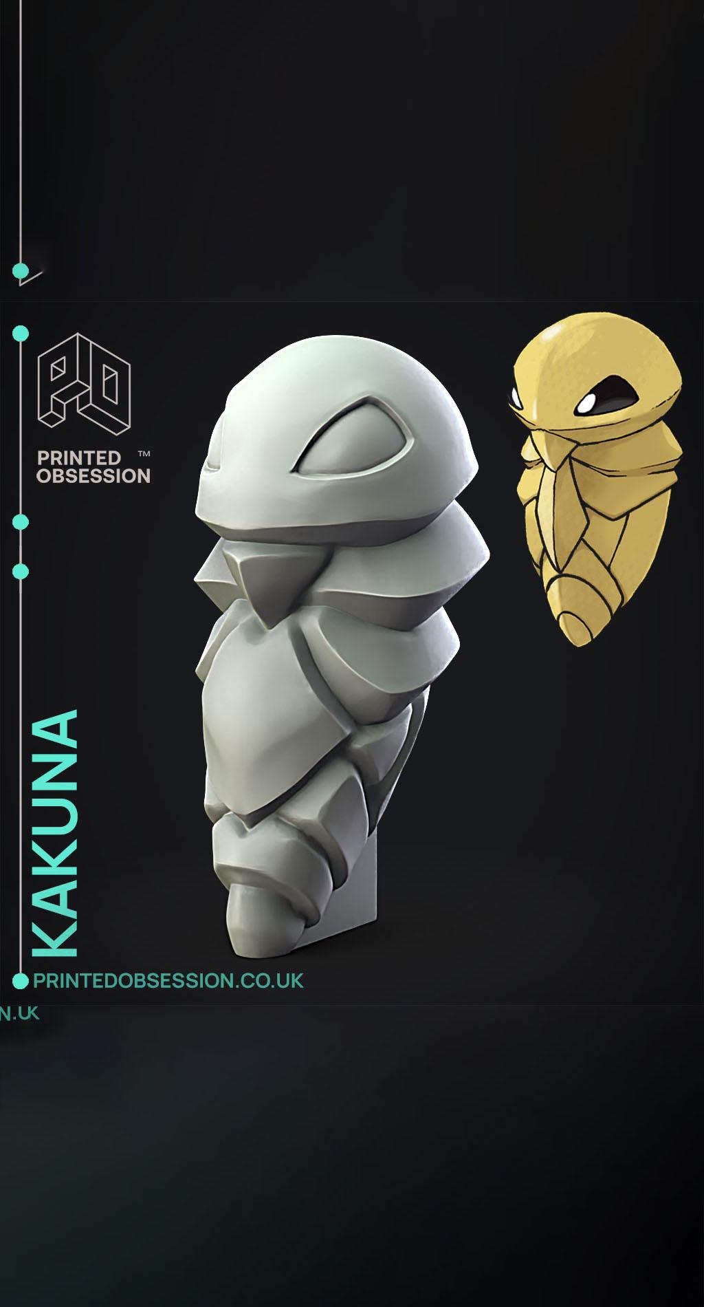 Kakuna - Pokemon - Fan Art 3d model