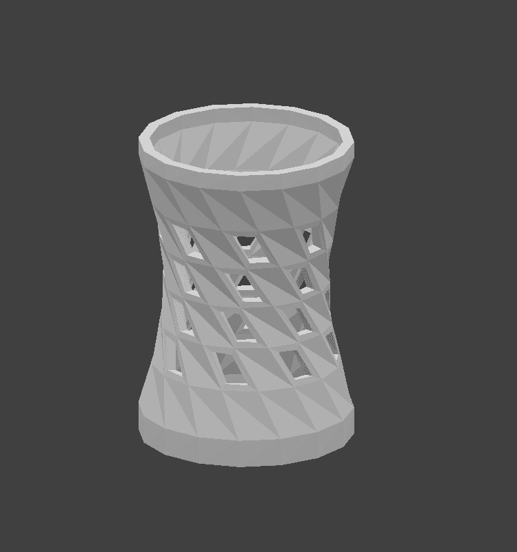 DECORATIVE VASE 3d model