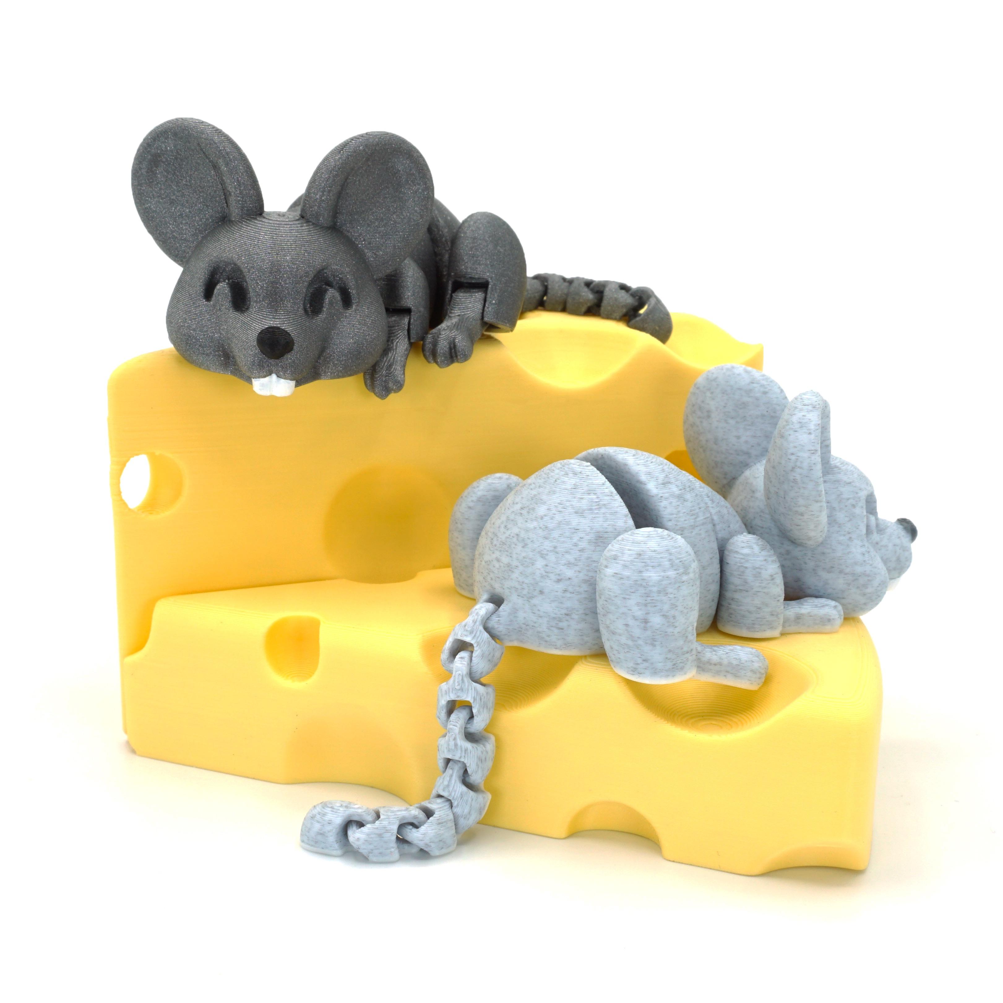 Cheese Boxed Mouse 3d model