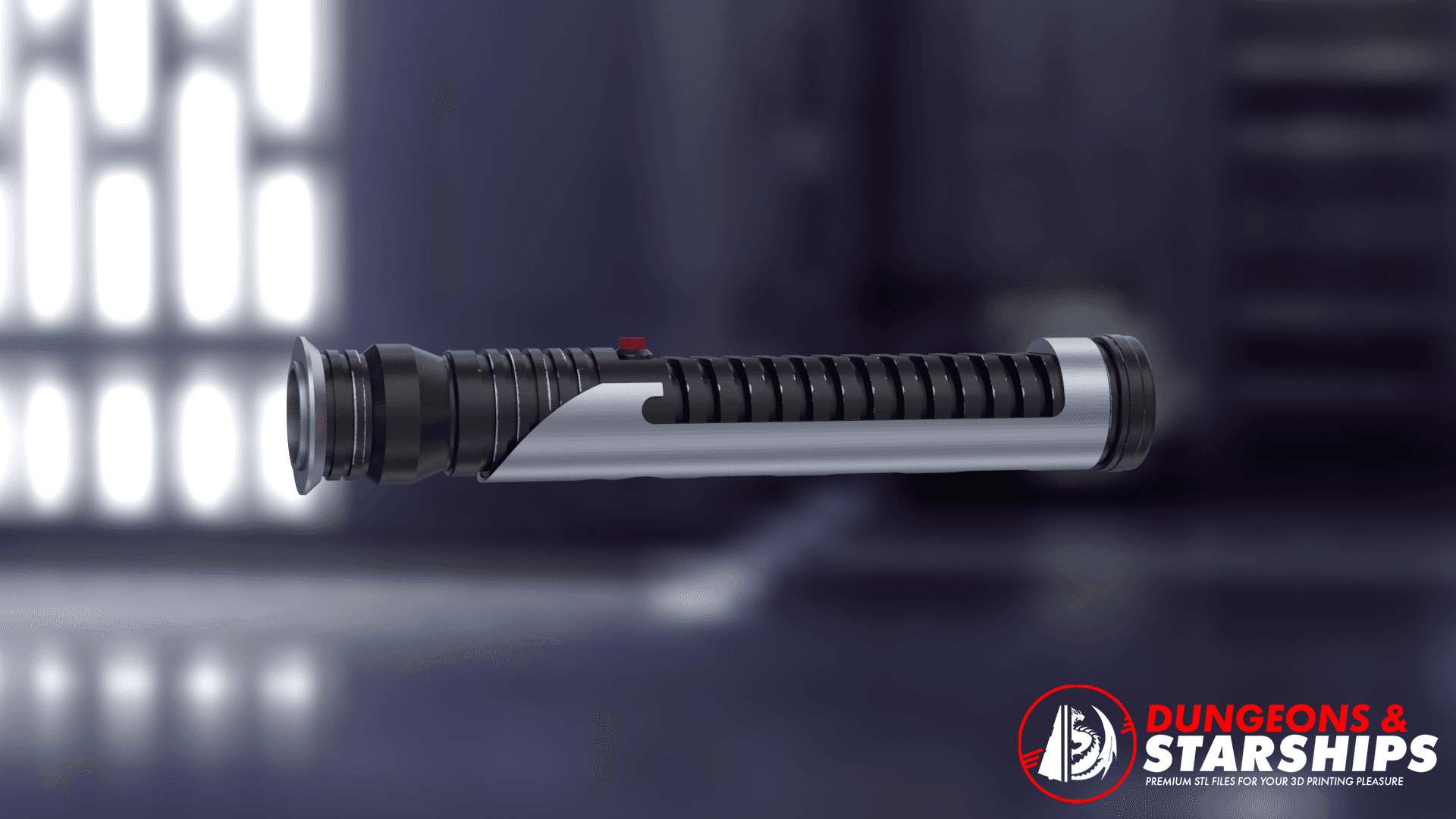 Qui Gon Jinn's Lightsaber - Star Wars 3d model