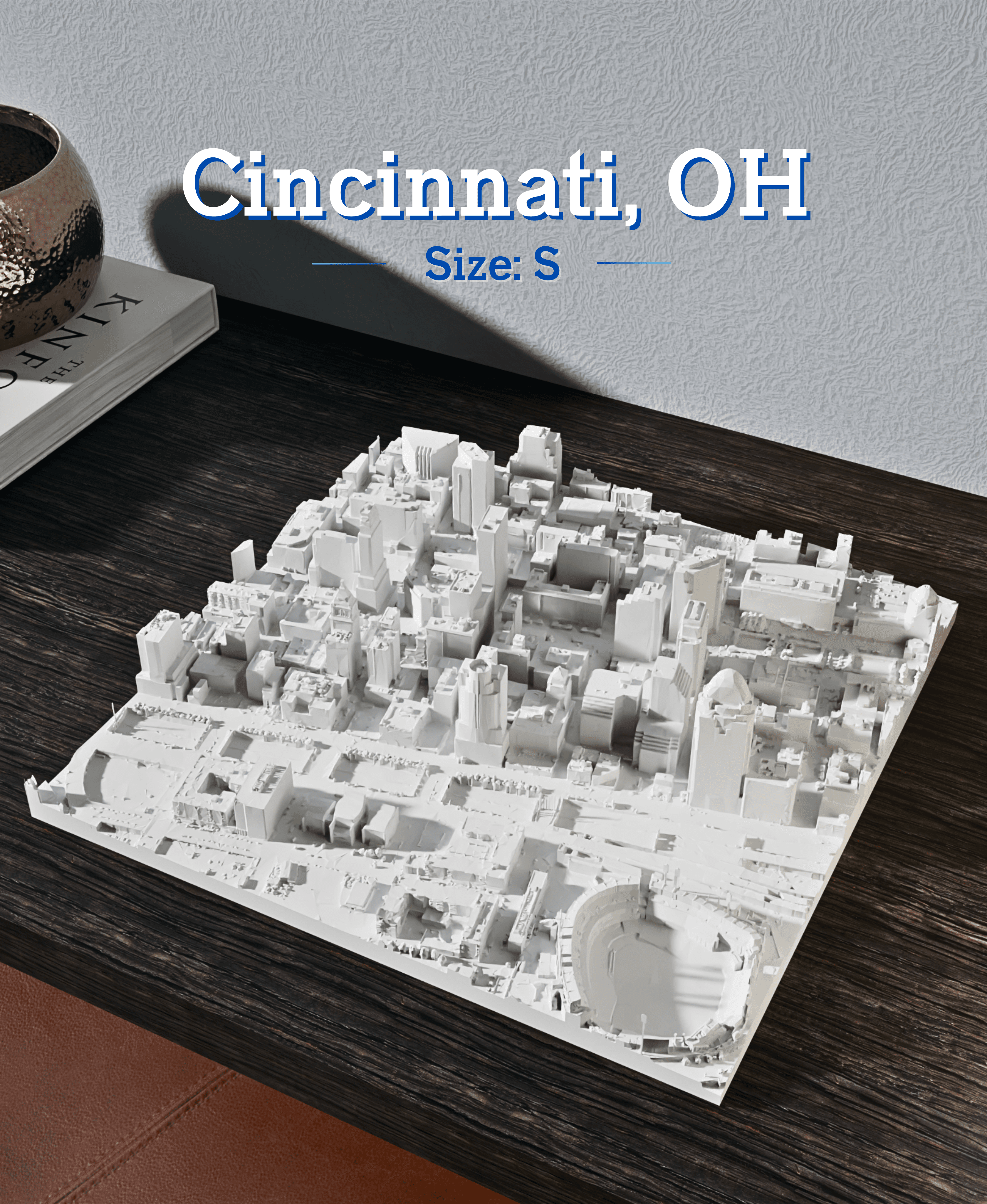 Cincinnati, OH - Small 3d model