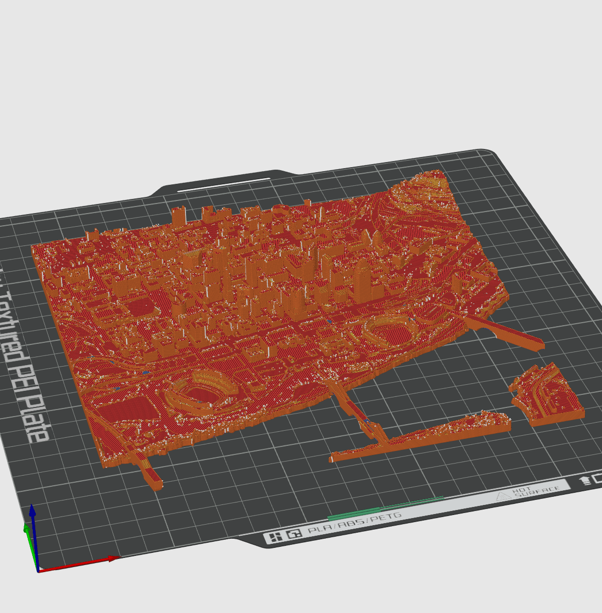 Cincinnati, OH - Small 3d model