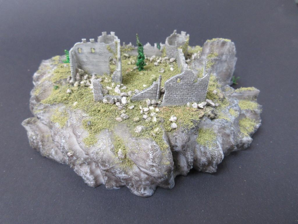 Castle ruin 3d model